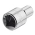 STANLEY Kratki nasadni ključ 1/2" 6-kraki kromirani 22 mm 86-522-0